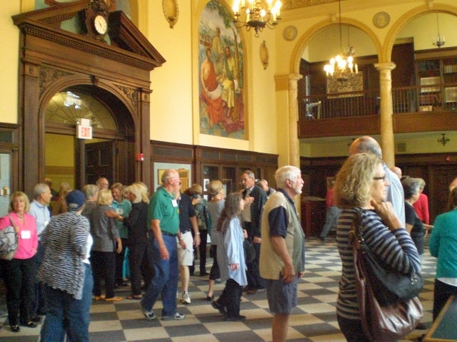 Touring Cleminson Hall