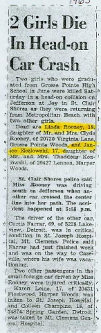 LINDA ROONEY--
From a 1963 news report